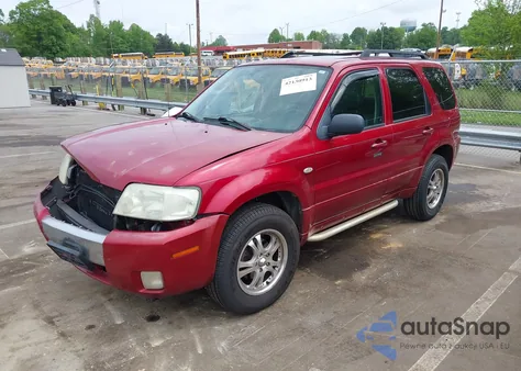 2005 Mercury Mariner Luxury/Premier из США, поврежденный, VIN 4M2YU56185DJ12429
